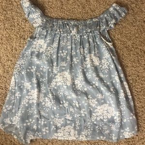 Floral Off the Shoulder Top